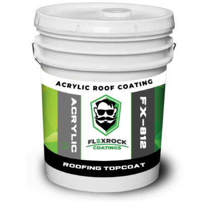 FX-812 Acrylic Roof Coating for Sloped Roofs