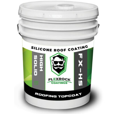 High Solids Silicone Roof Coating – FX-HS Seamless Protection