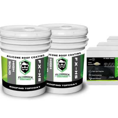 RV Roof Coating Kit – PolyRubex Double Layer 300–400 ft²